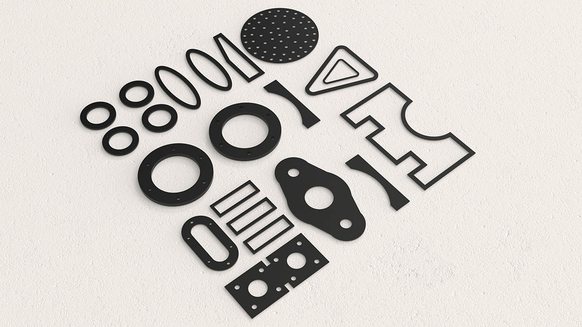 Neoprene (CR Rubber) cutting